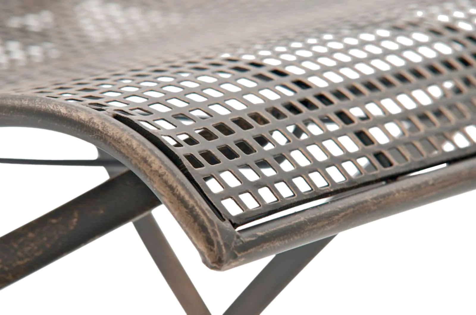 Gartenstühle Kiran 2er Set 91x41x50 cm bronze