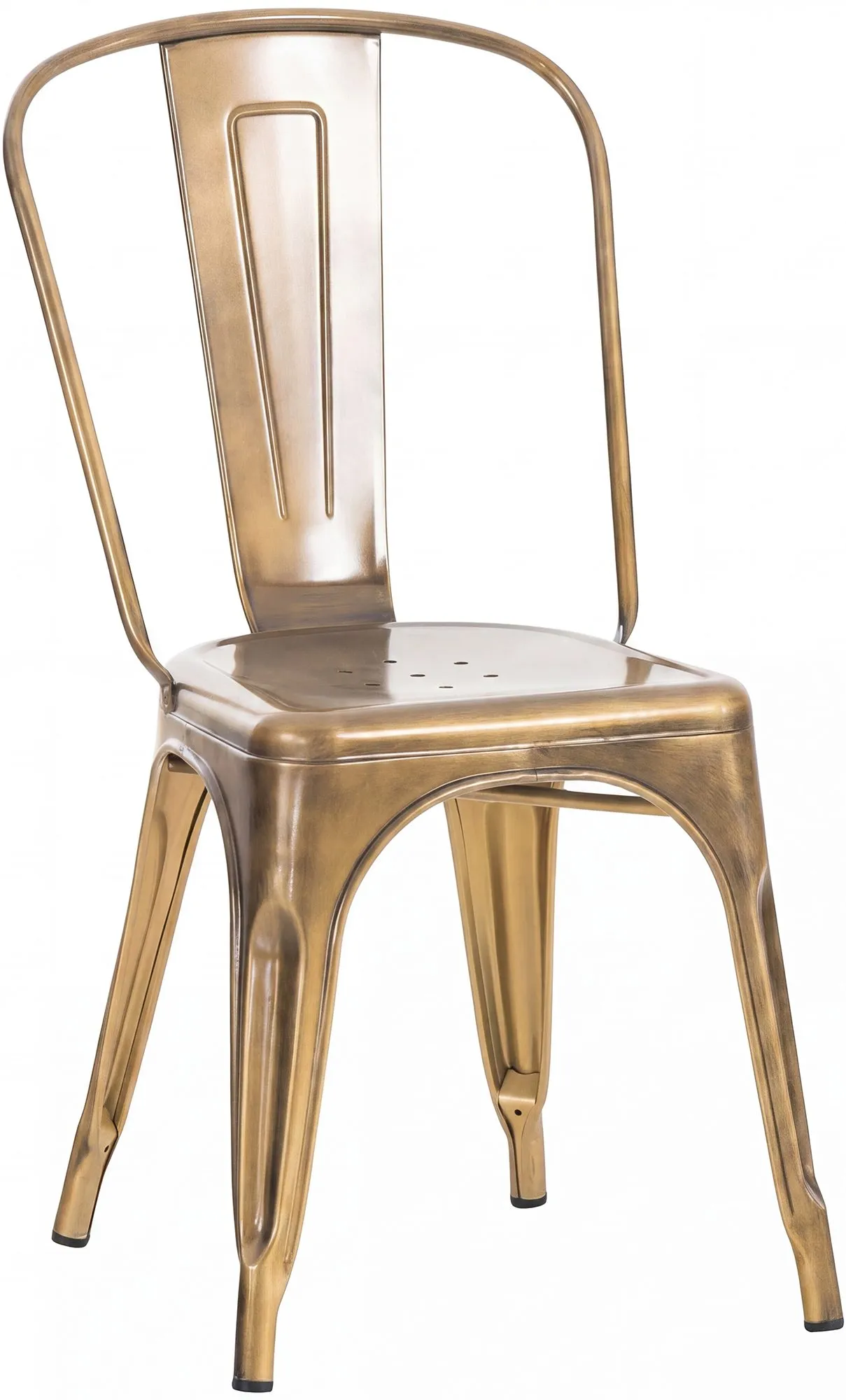 Stapelstuhl Benedikt 48x44x89 cm Gold