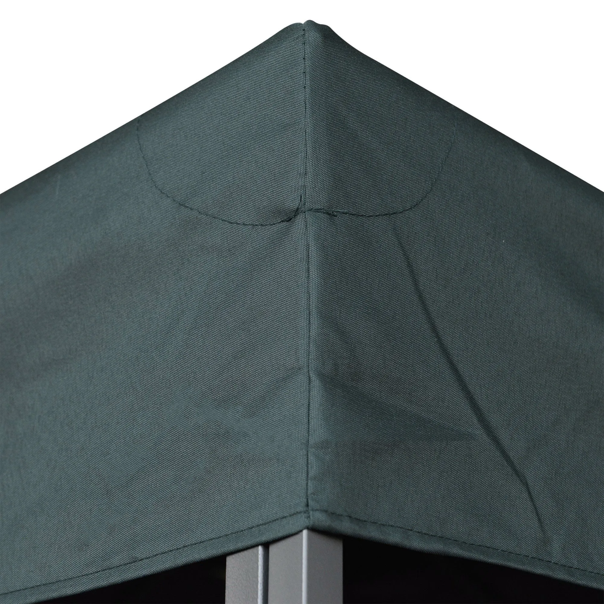 Pavillon Ersatzdach 3x3 m Kohlegrau