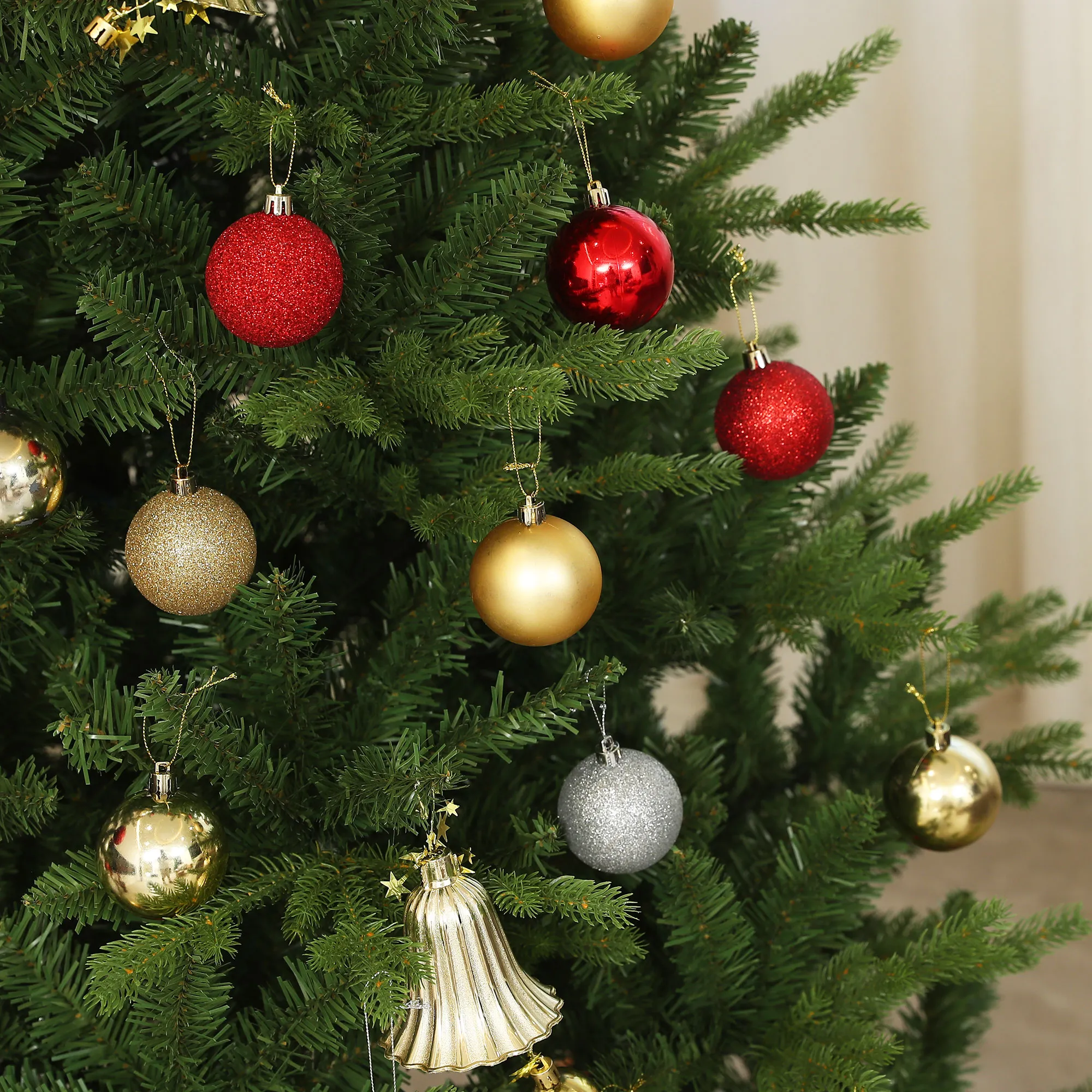 Kunsttanne Weihnachtsbaum naturgetreu 180 cm Grün PE Stahl