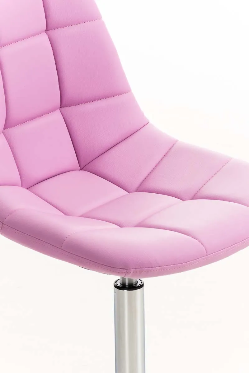 Drehstuhl Emil 84x48x52 cm pink