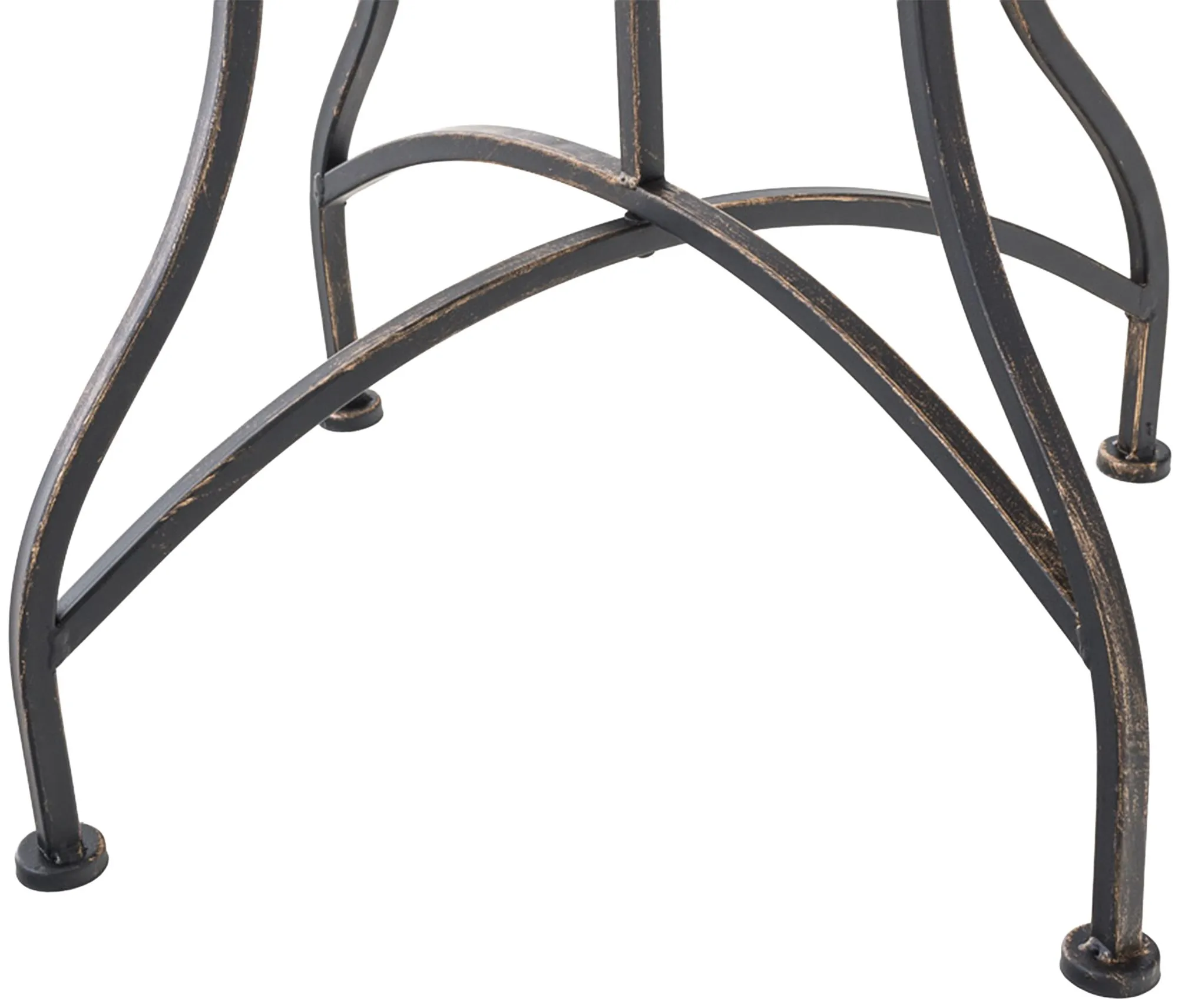 Gartentisch Asina Bistrotisch 60x60x72 cm bronze