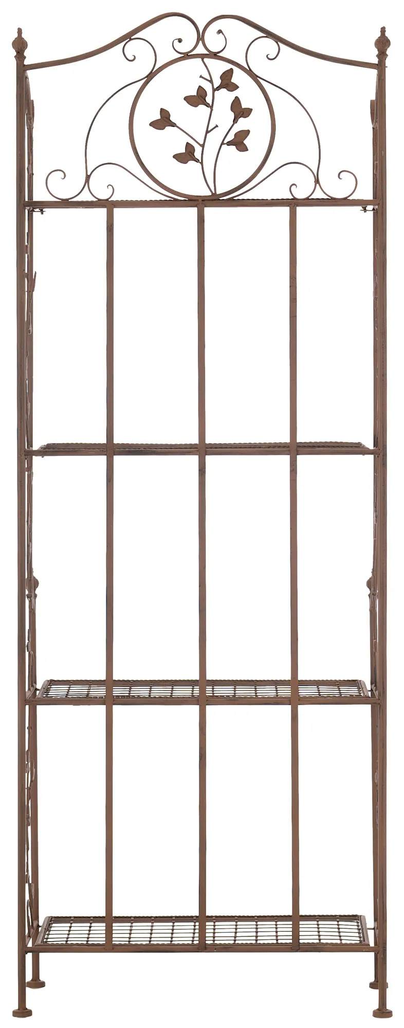 Standregal Arona 158x60x33 cm antik braun