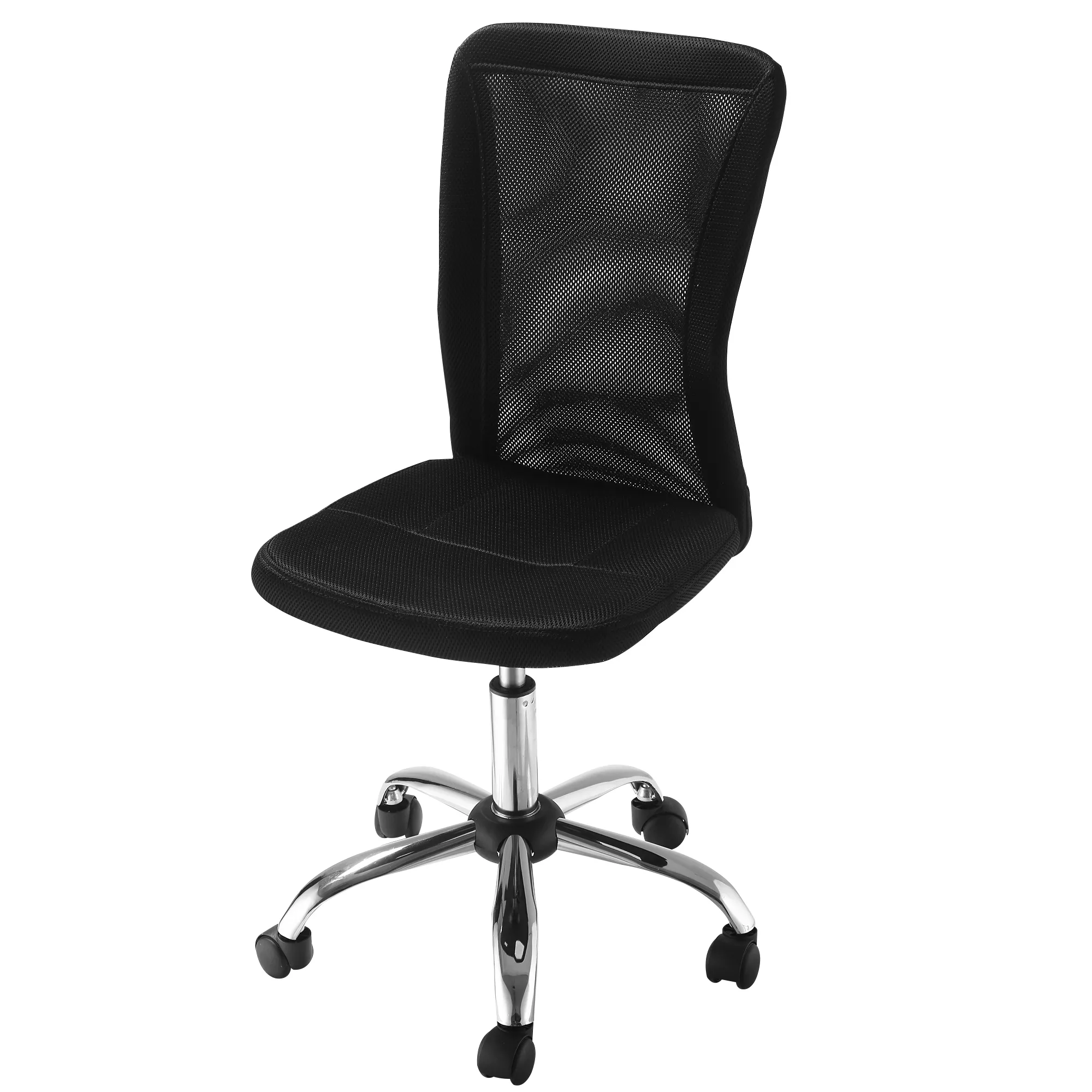 Ergonomischer Bürostuhl Schwarz 43L x 58B x 90-100H cm