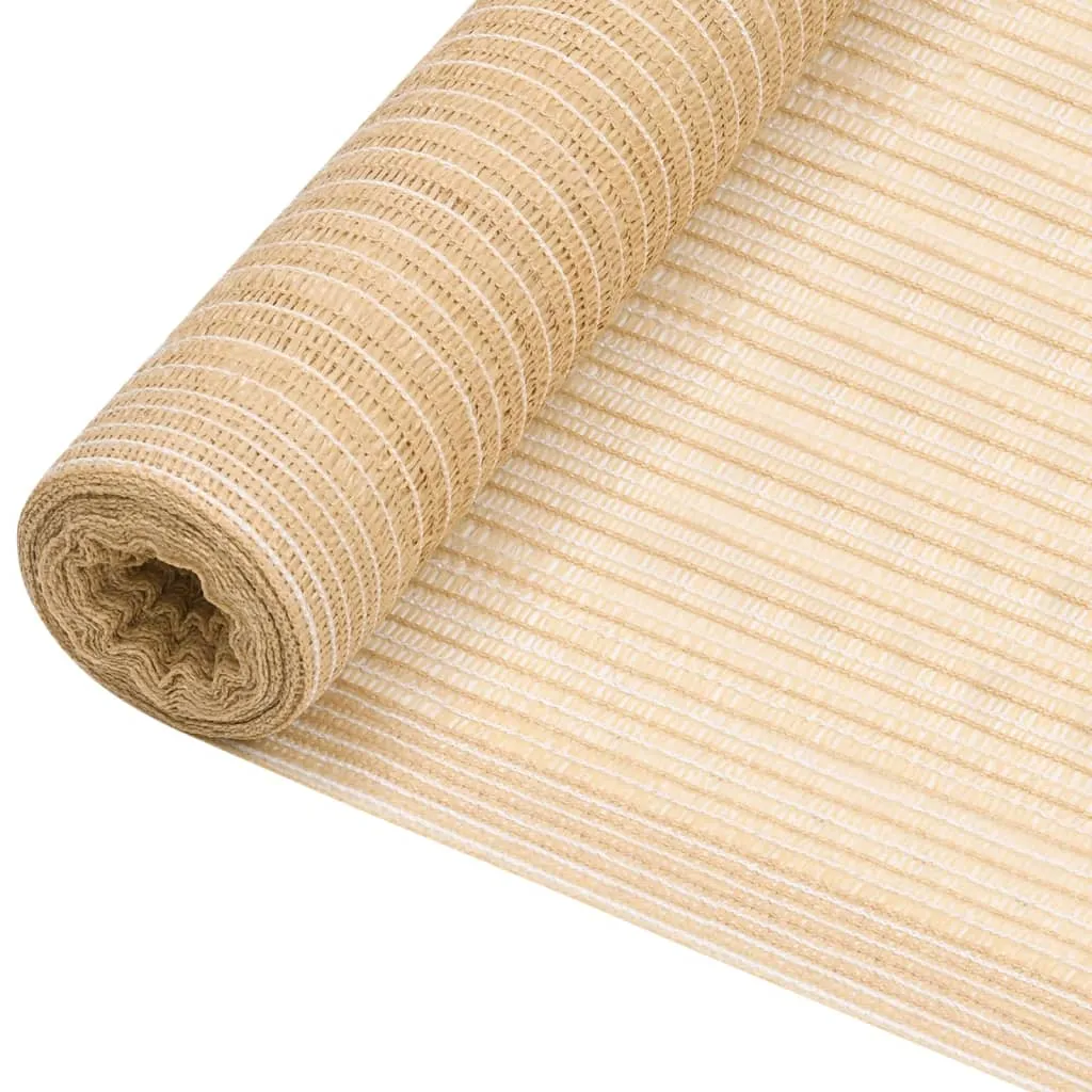 Sichtschutznetz HDPE Beige 1,2 x 10 m