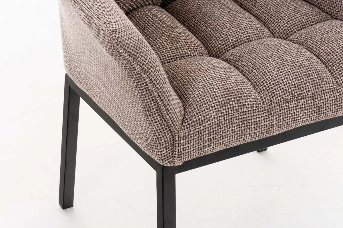 Esszimmerstuhl Octavia 63x67x78 cm terrabraun