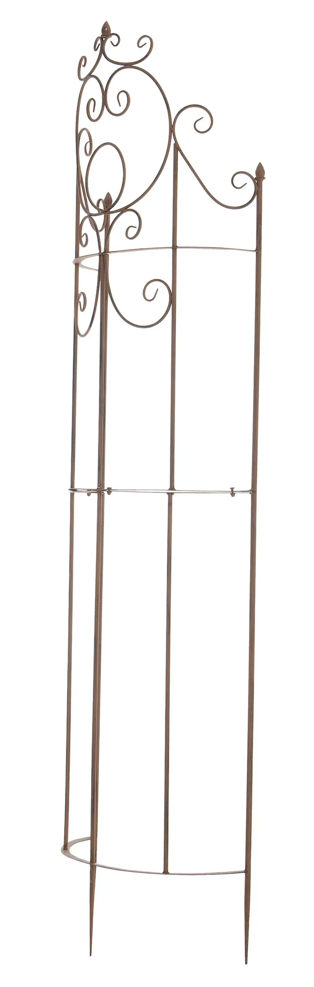 Rankgitter Lavendel 200x52,5x23 cm antik braun