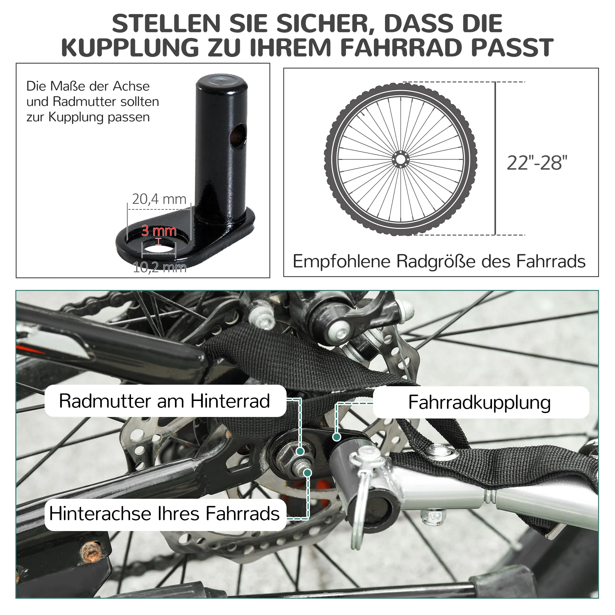 Fahrradanhänger für Haustiere klappbar Stahl Grau-Blau 130x73x90cm