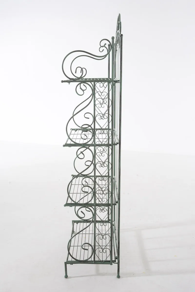 Standregal Antje 153x61x33 cm antik-grün