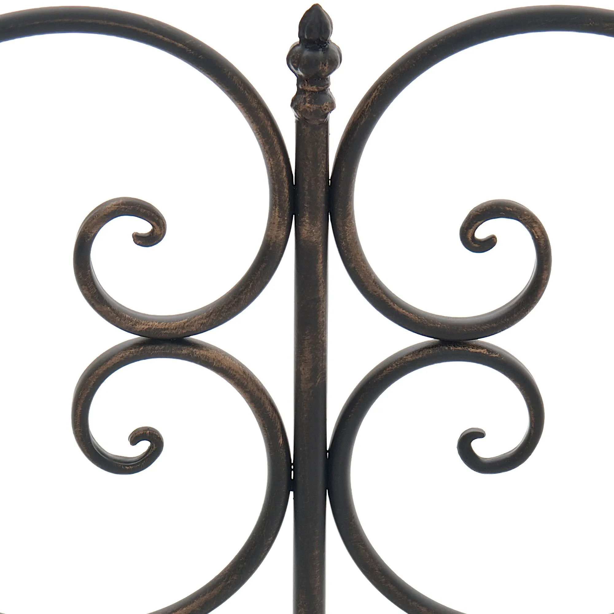 Gartenbank Minna 128x46x94 cm bronze
