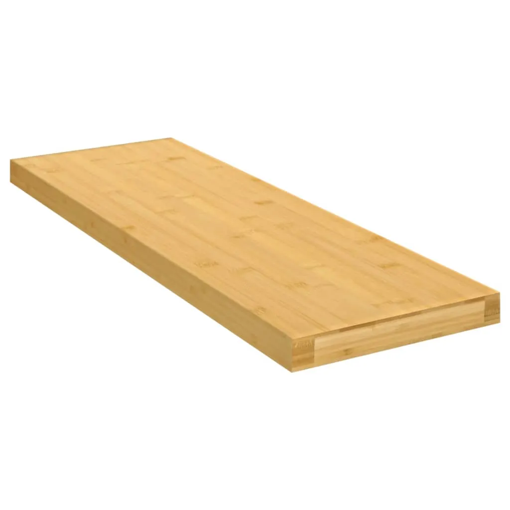 Dekoratives Wandregal aus Massivholz, 60 x 20 x 2,5 cm, naturfarben
