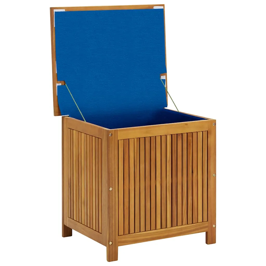 Gartenbox aus Echtholz mit Ölfinish 60x50x58/106 cm, braun