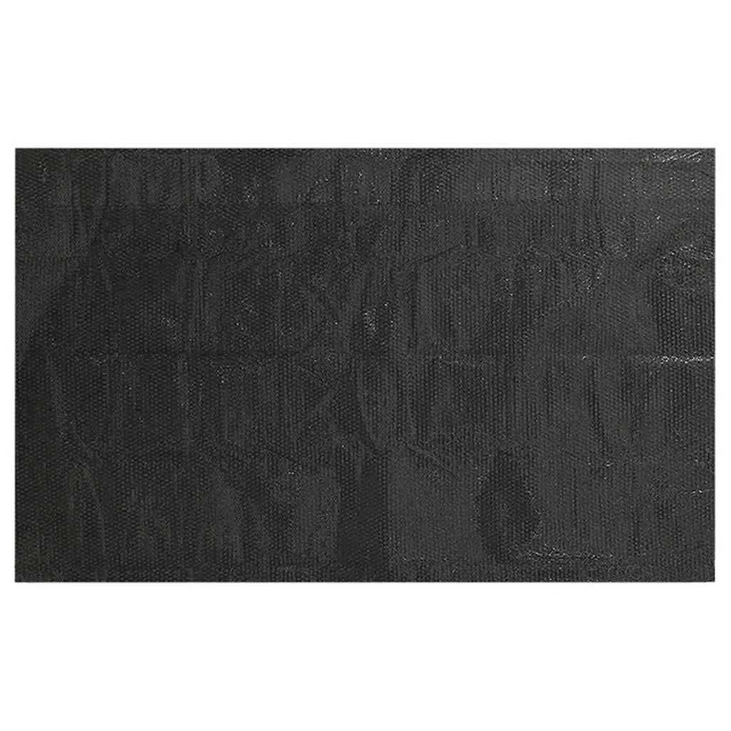 Treibende Pool Solarfolie rechtecking 6 x 4 m Pools, Schwarz
