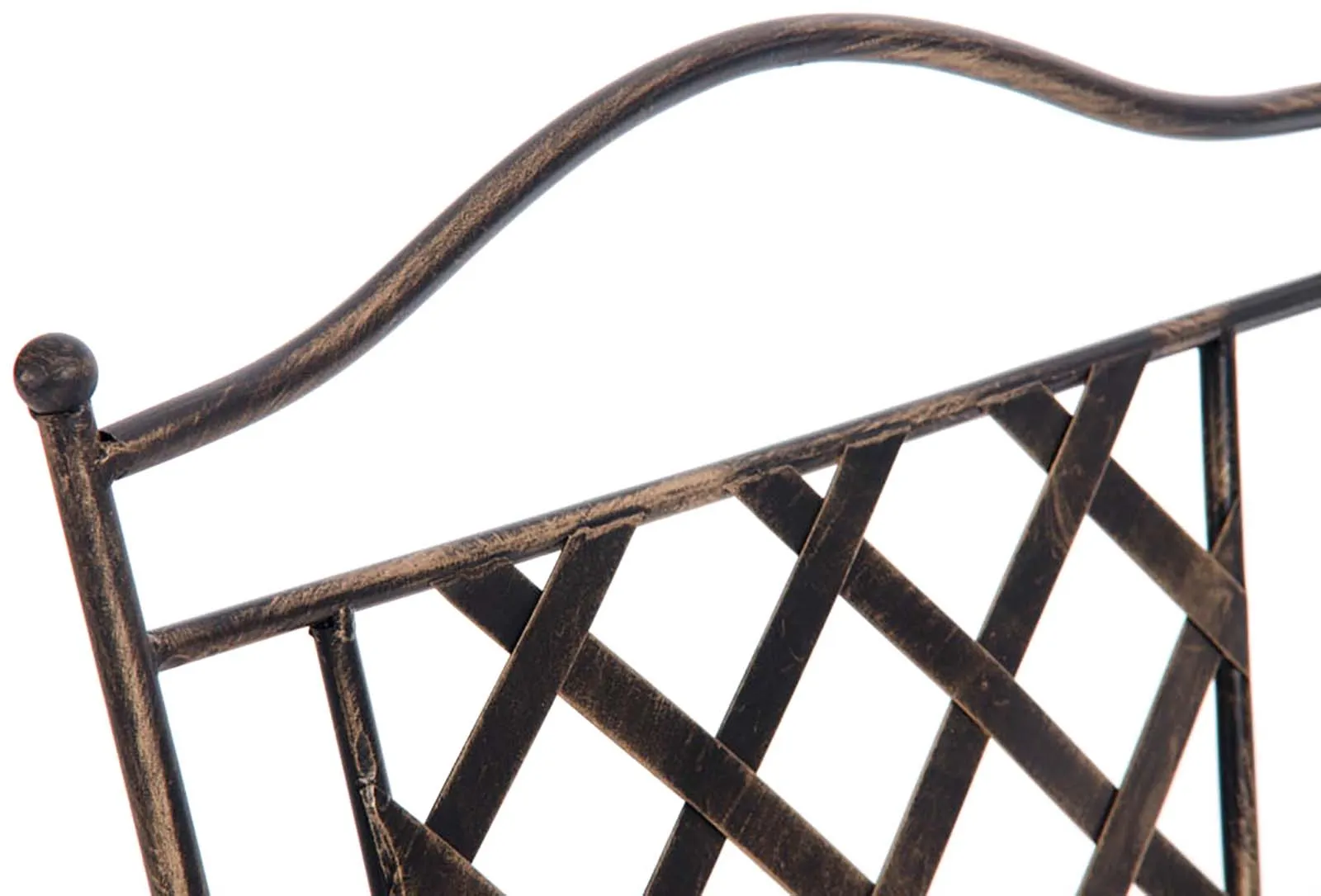 Sitzgruppe Payo Metall 93x56x51 cm bronze