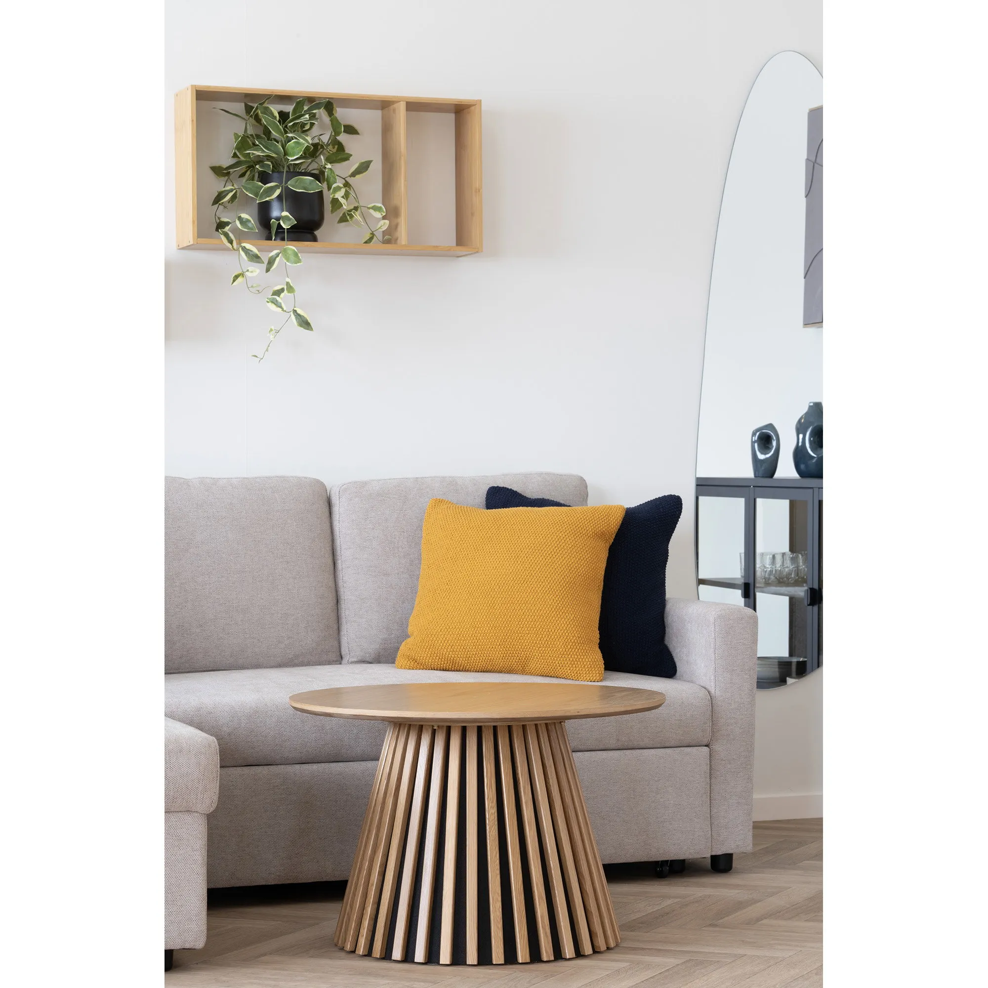 tinkaro Wandregal Ember Bambus 70 x 15 x 35,5 cm Natur