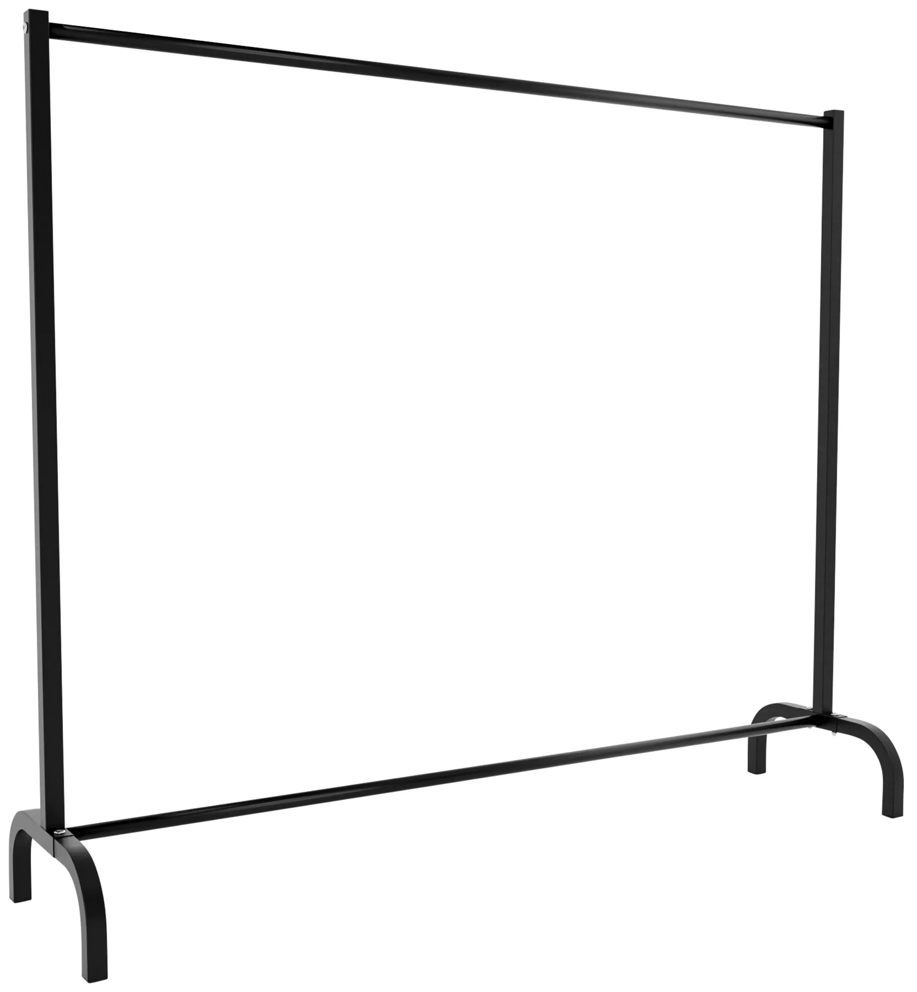 Kleiderständer Lara 120/150x38x120 cm schwarz