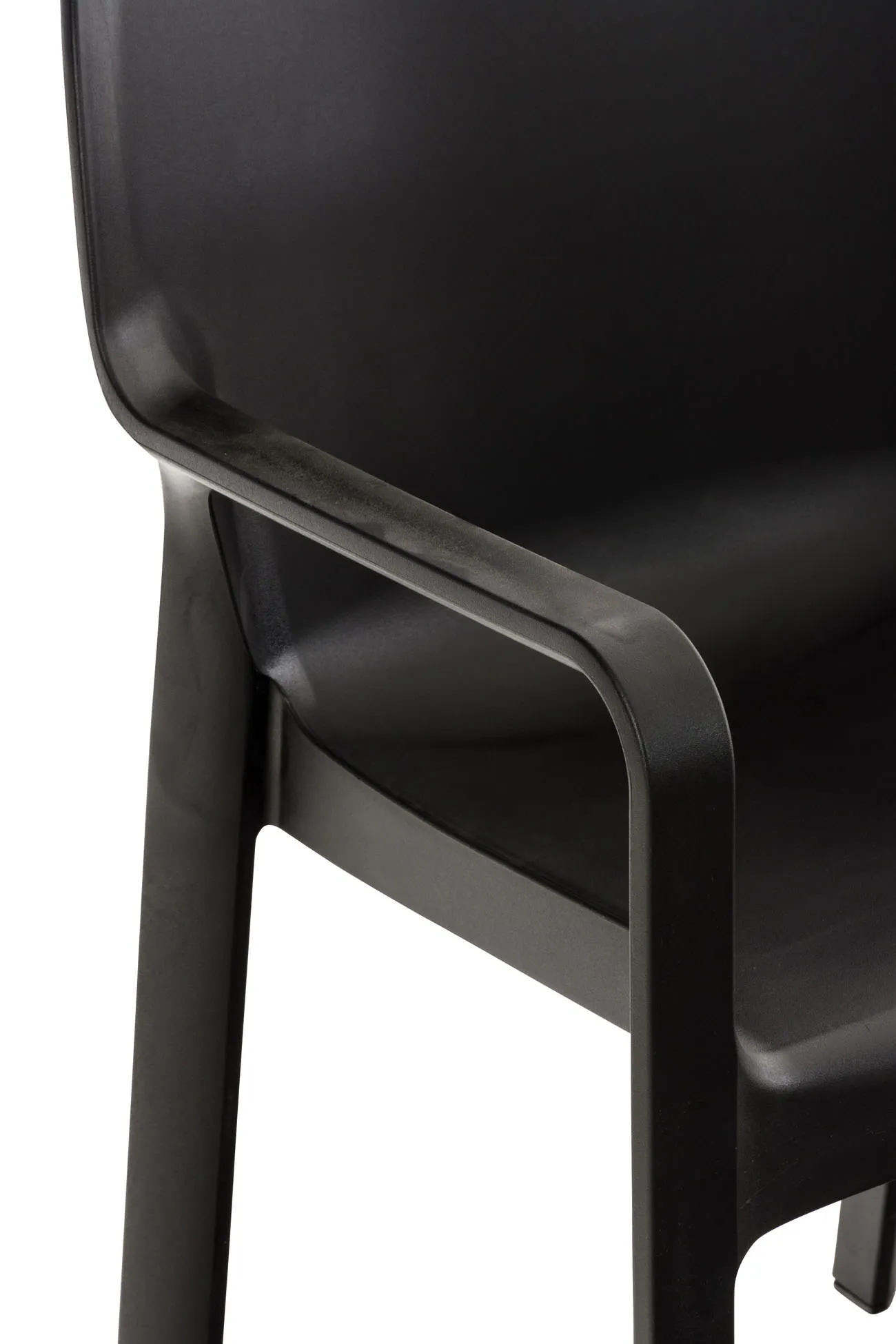 Gartenstuhl Diva 84x57x53 cm schwarz