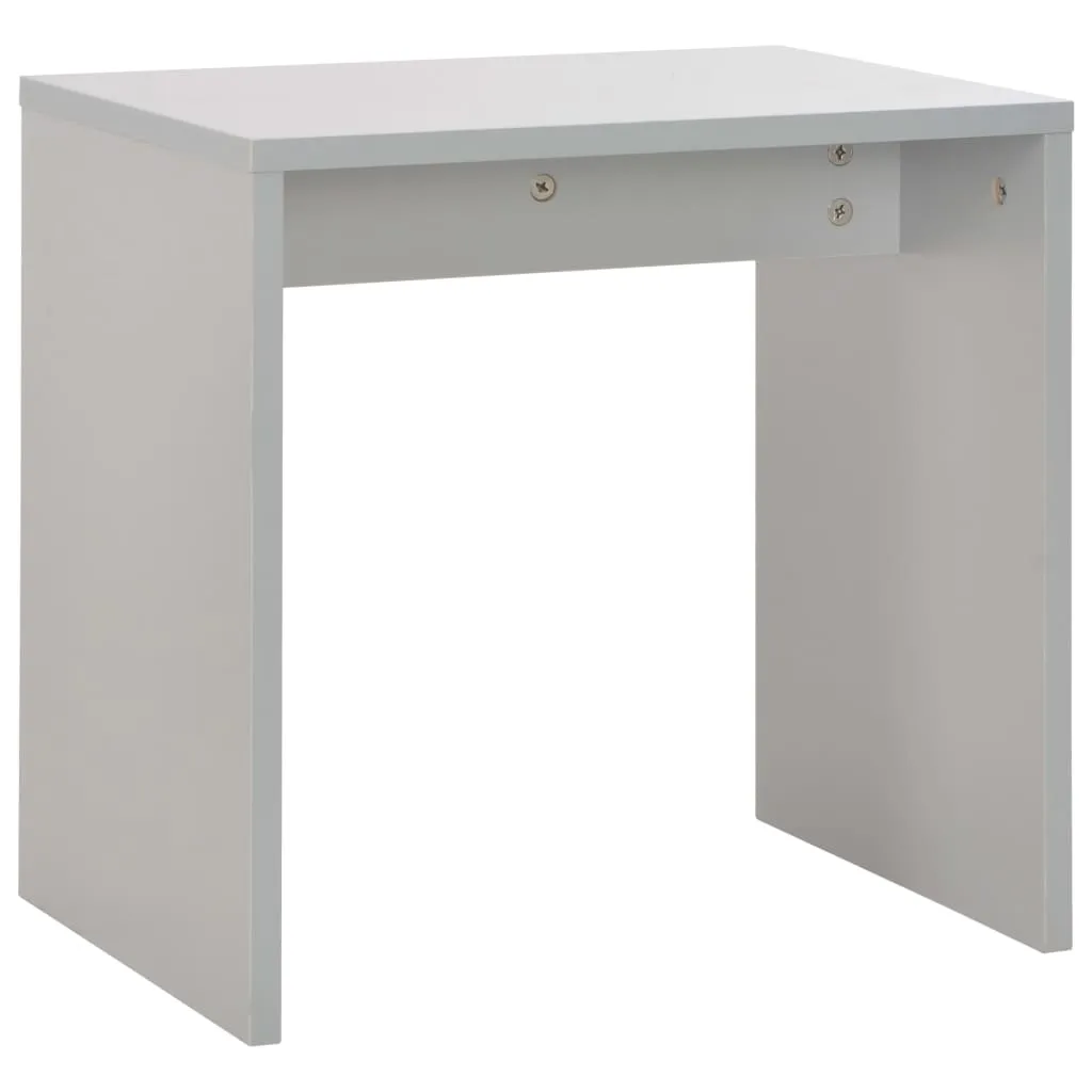 Moderner Schminktisch 104x45x131 cm in Grau und Naturholz