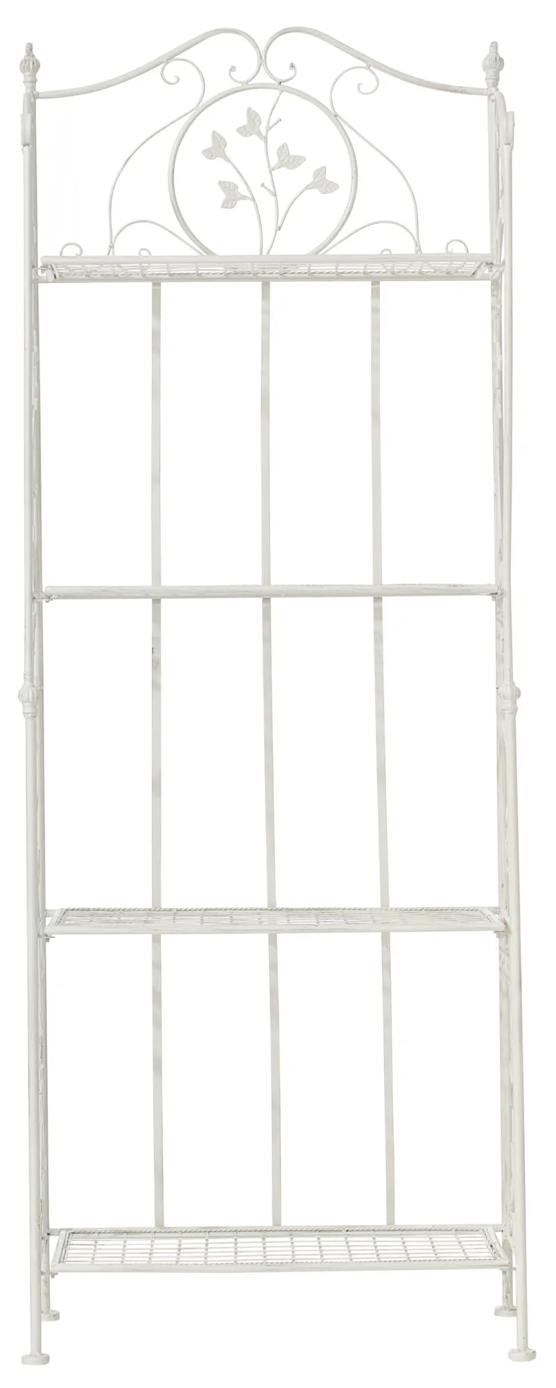Standregal Arona 158x60x33 cm antik weiß