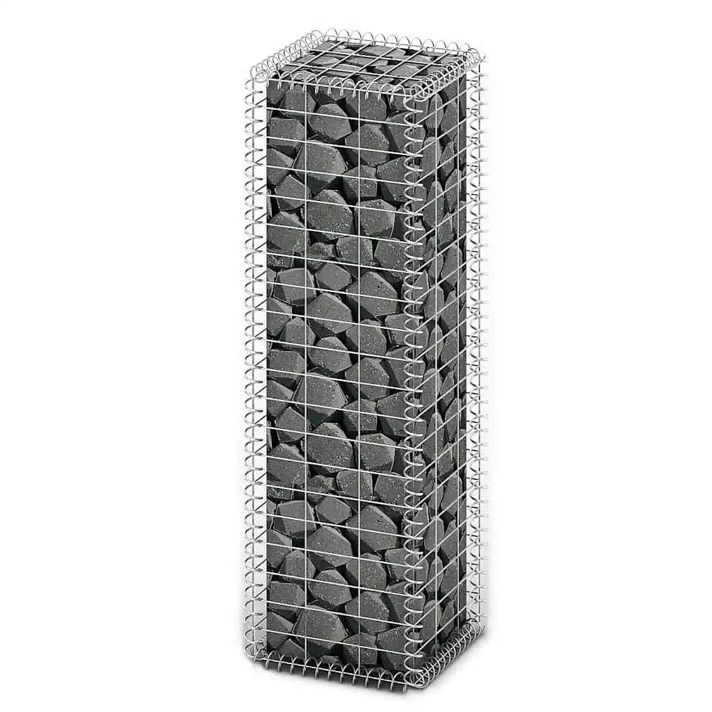 Gabionenkorb aus verzinktem Stahl 100 x 30 x 30 cm