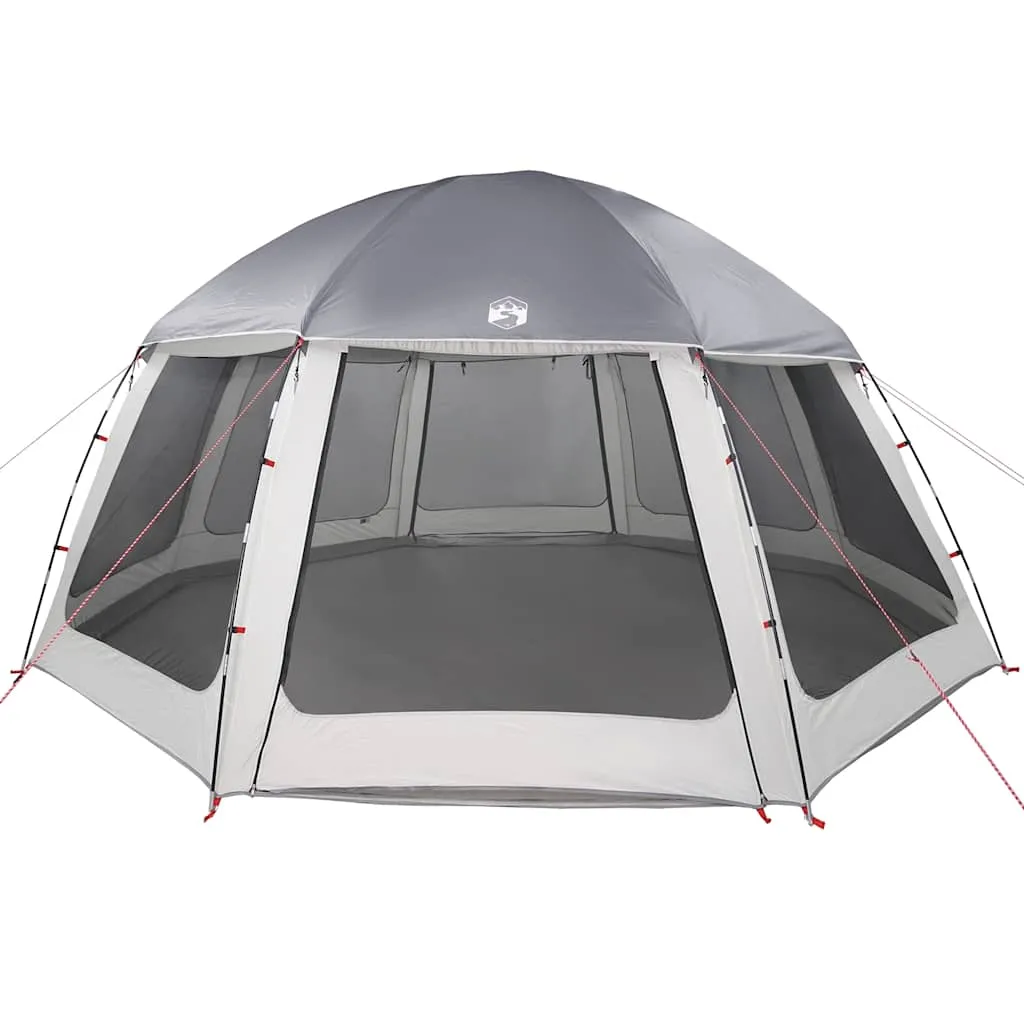Poolzelt Grau 510 x 510 x 260 cm - Wasserdicht und Tragbar