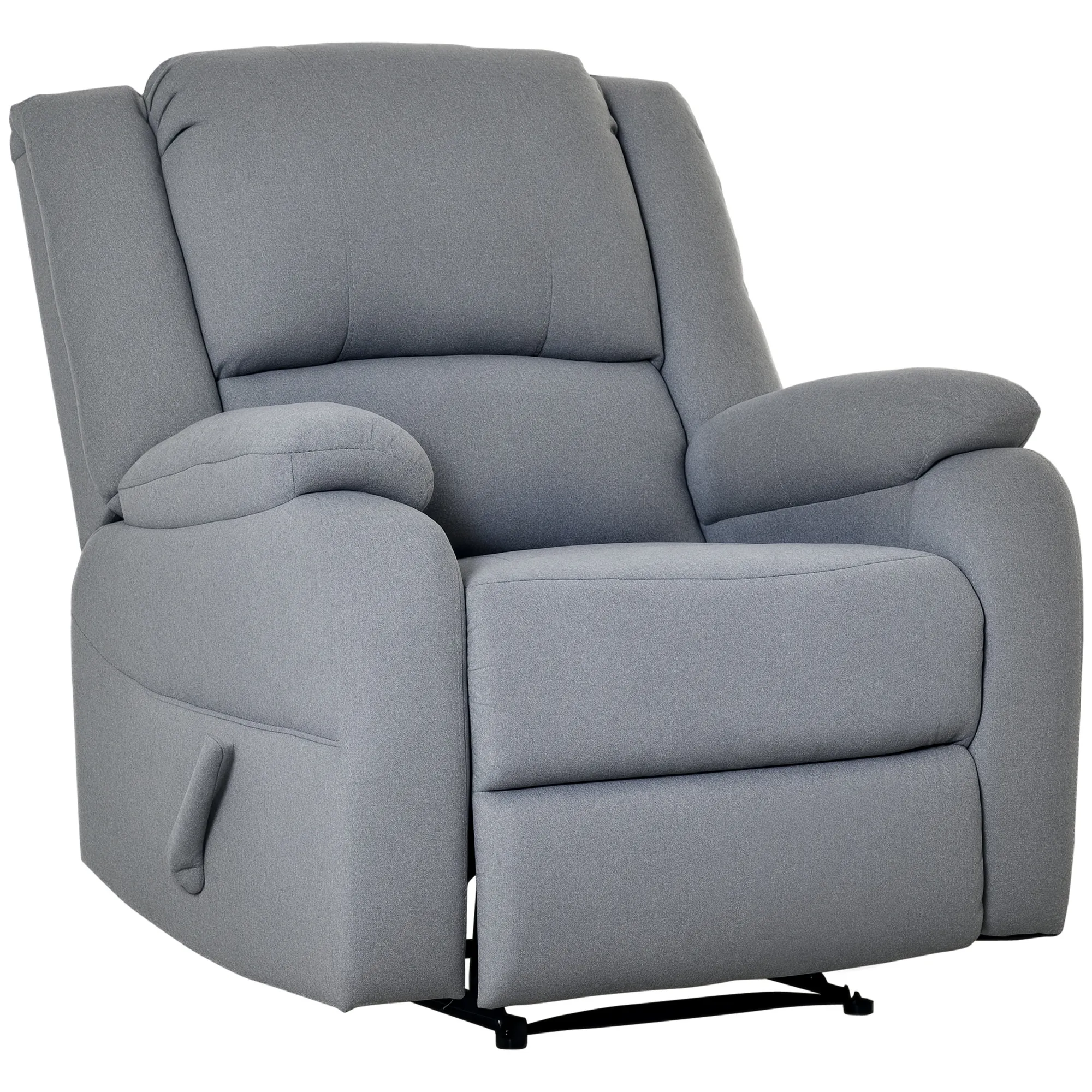 Relaxsessel Hellgrau 87B x 96T x 98H cm