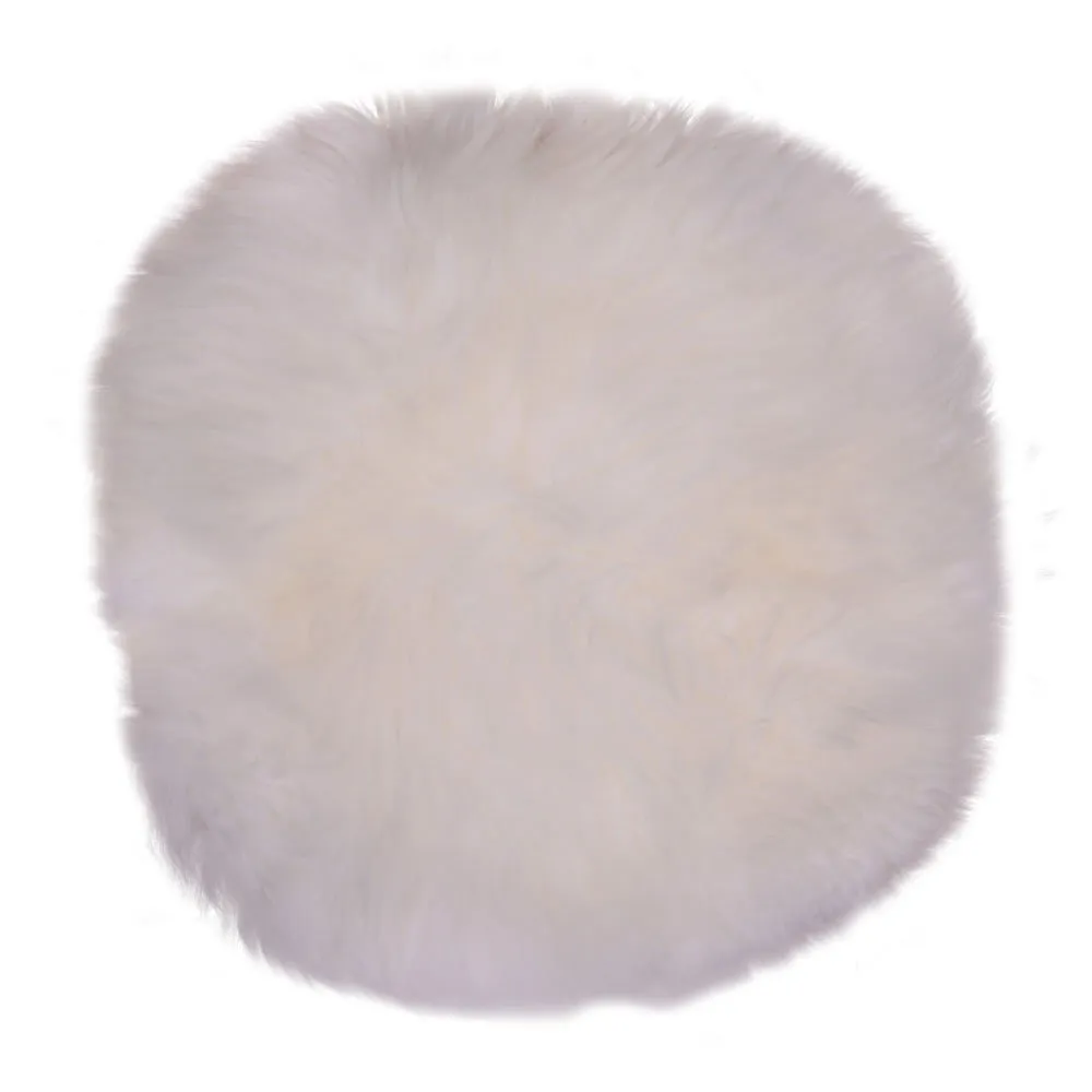 tinkaro Lammfell-Sitzauflage ø35 cm Elfenbein