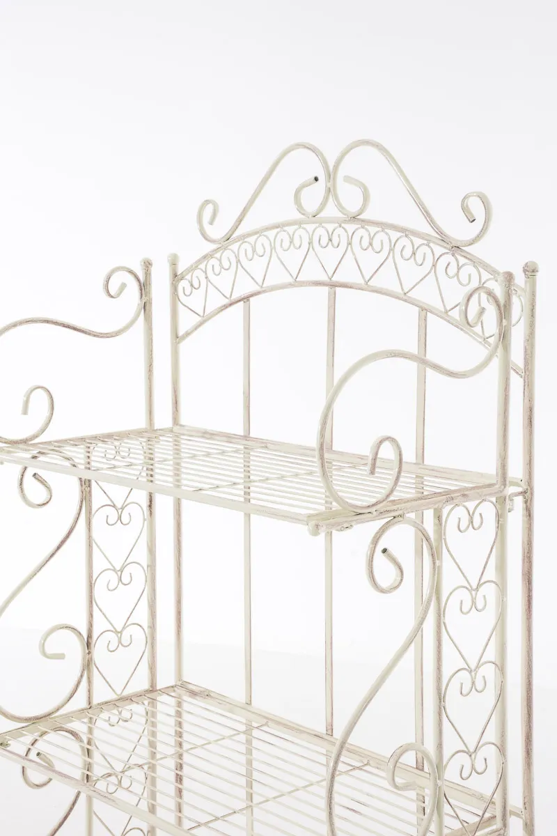 Standregal Antje 153x61x33 cm antik-creme