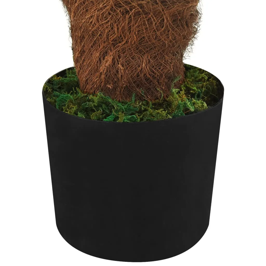 Künstliche Cycas-Palme 80-90 cm Grün mit Massivholz und Kunststoff