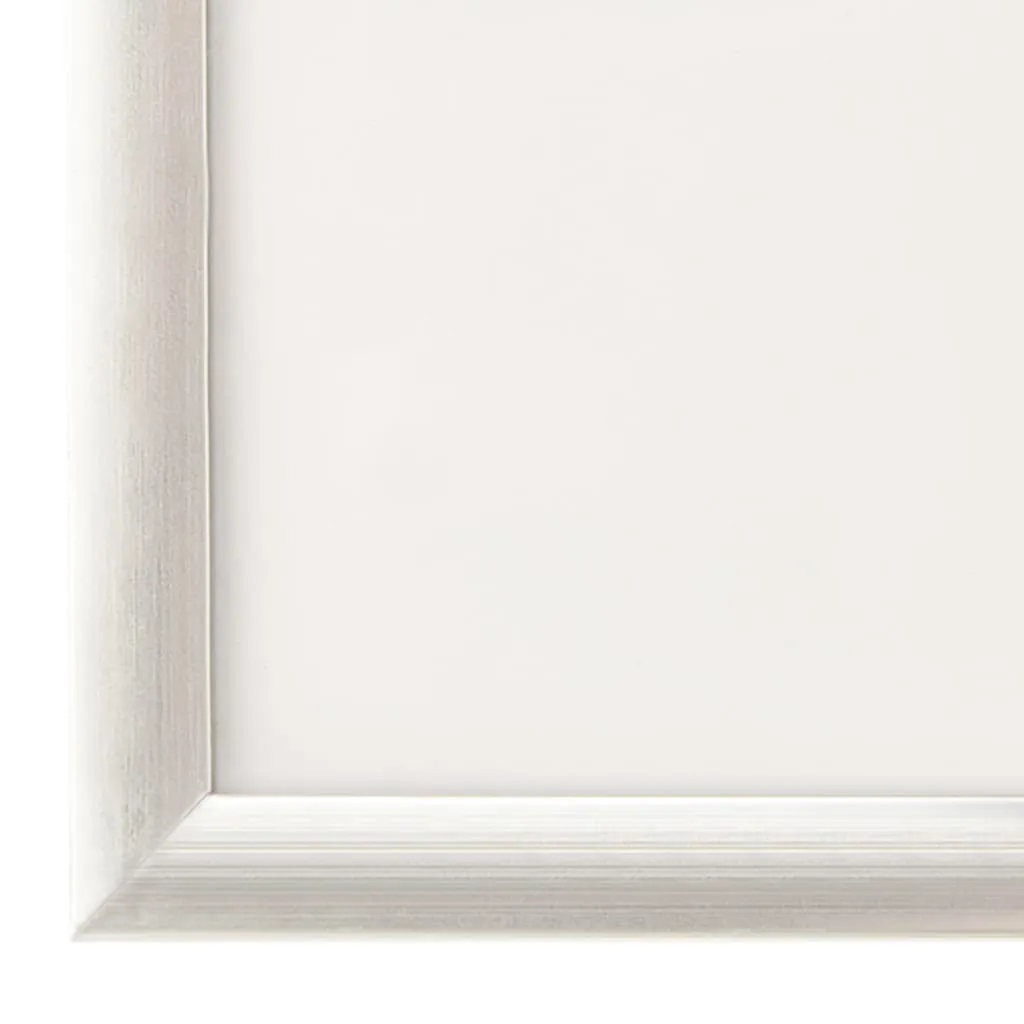 3er Set silberne Fotorahmen 21 x 29,7 cm