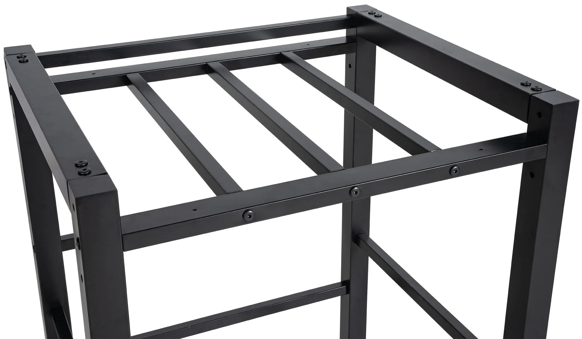 Waschmaschinenregal Medina 105x75x62 cm schwarz