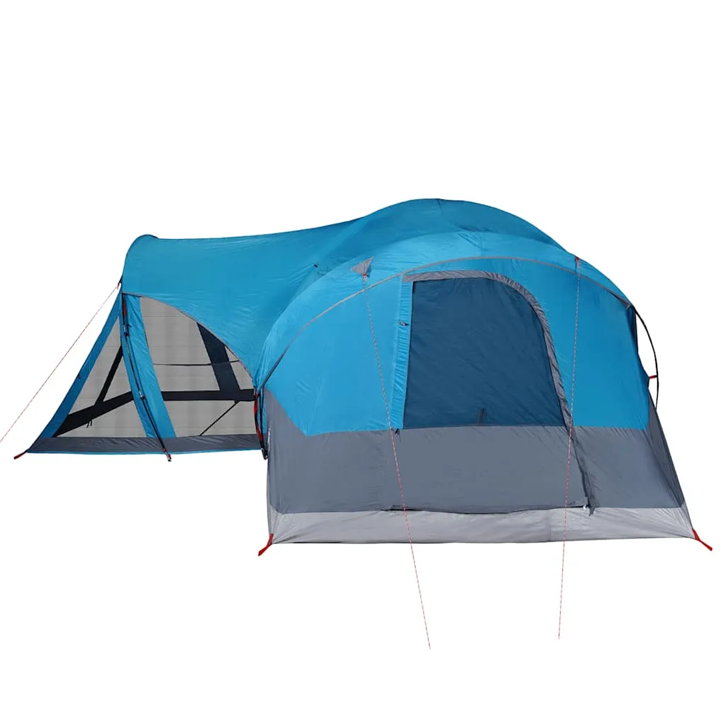 Familienzelt Tipi Blau 490 x 459 x 170/196 cm wasserdicht