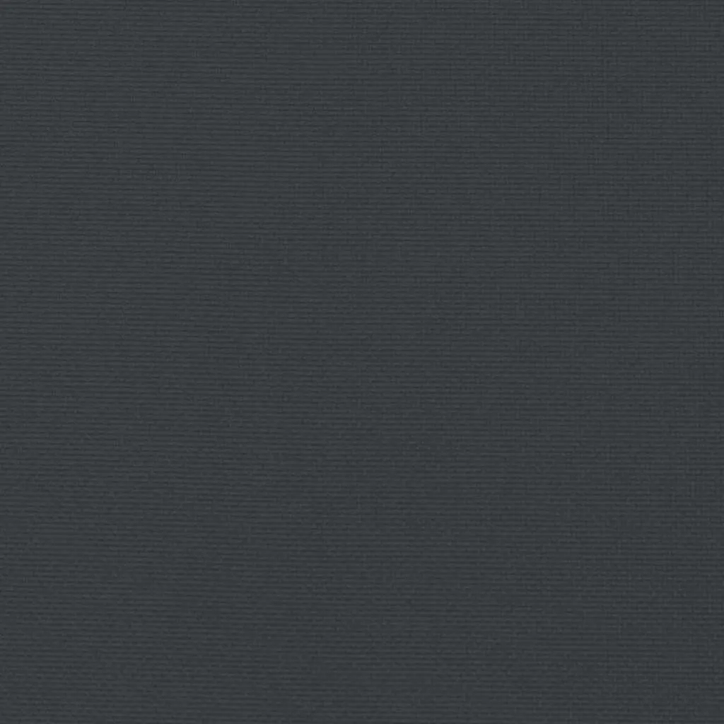 Palettenkissen 2-tlg. Schwarz Oxford-Gewebe
