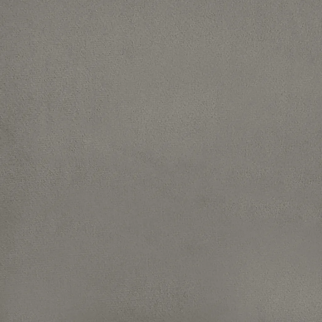 Boxspring-Bettrahmen Hellgrau 203x80x25 cm Samt, Massivholz