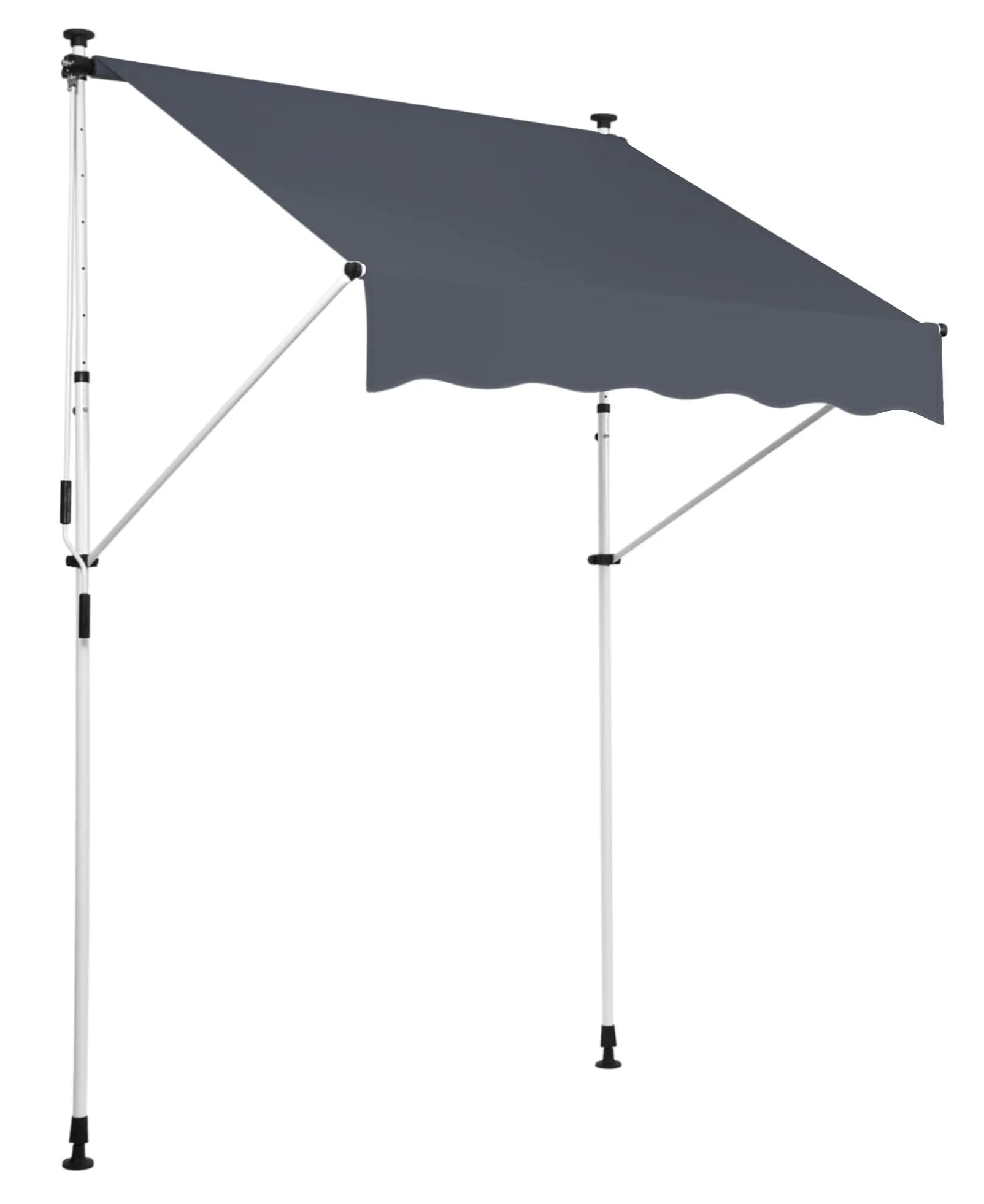 Klemmmarkise Westerly 400 x 120 cm Anthrazit
