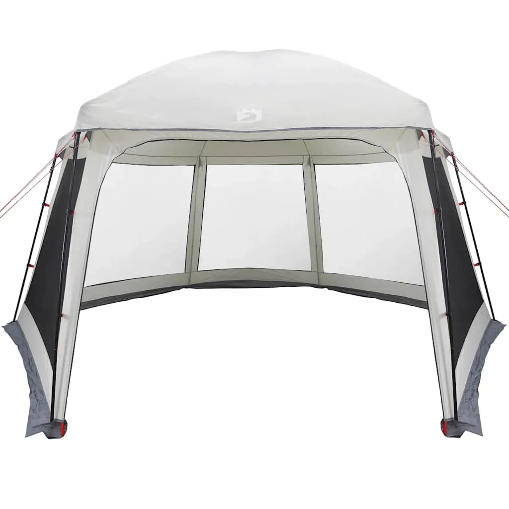 Poolzelt Grau 512 x 458 x 255 cm - Wasserdicht und Tragbar