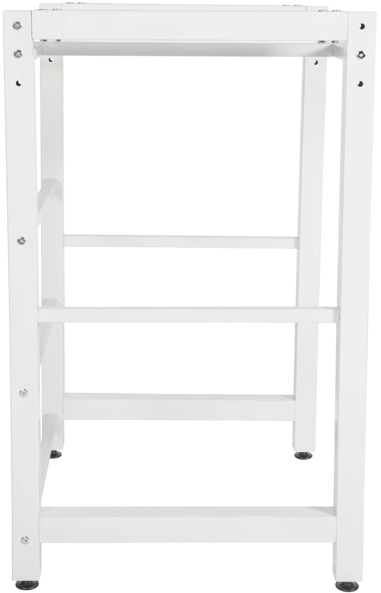 Waschmaschinenregal Medina 105x75x62 cm weiß