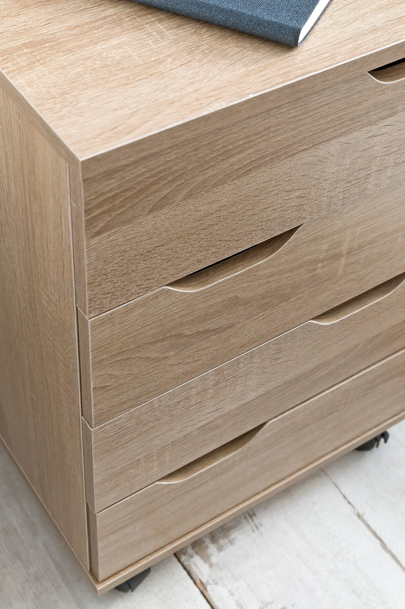 Rollcontainer Sonoma 40x60x40cm Schubladenschrank Büro Container