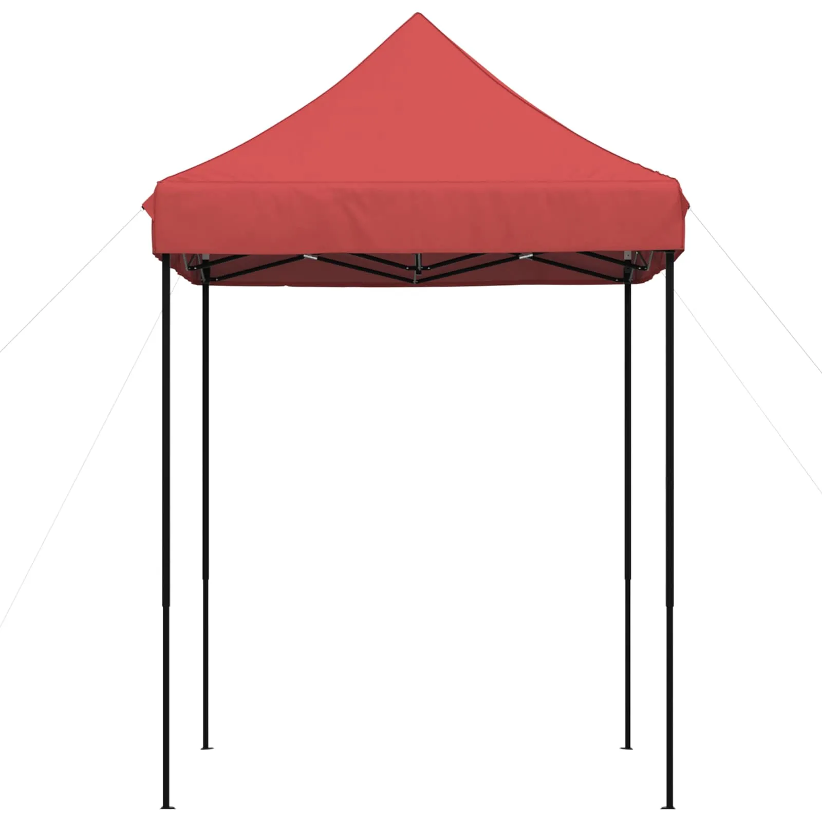 Elegantes Partyzelt 200 x 200 x 306 cm in Bordeauxrot