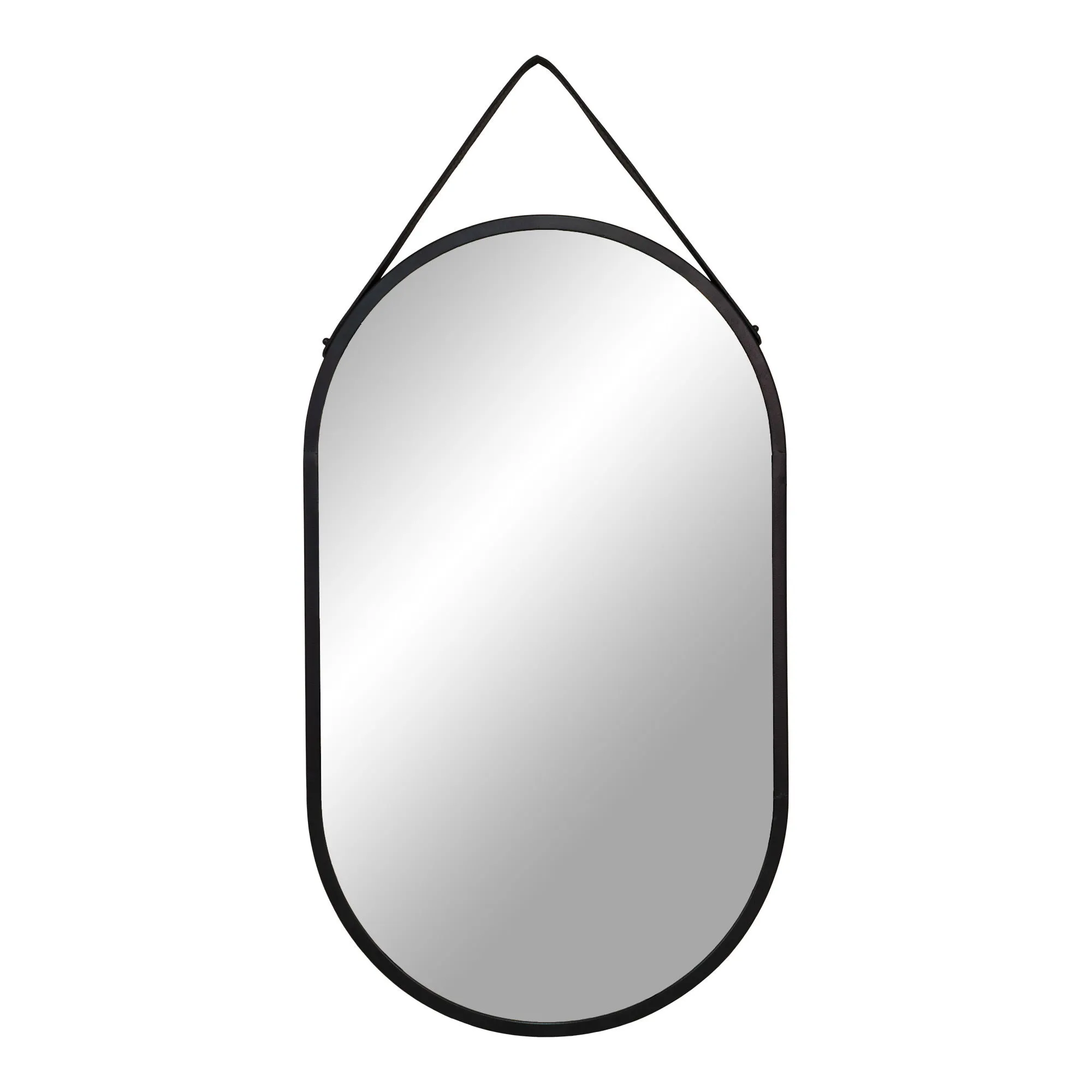tinkaro Spiegel Trapani Stahl Schwarz