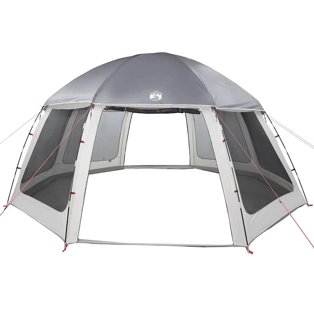 Poolzelt Grau 510 x 510 x 260 cm - Wasserdicht und Tragbar