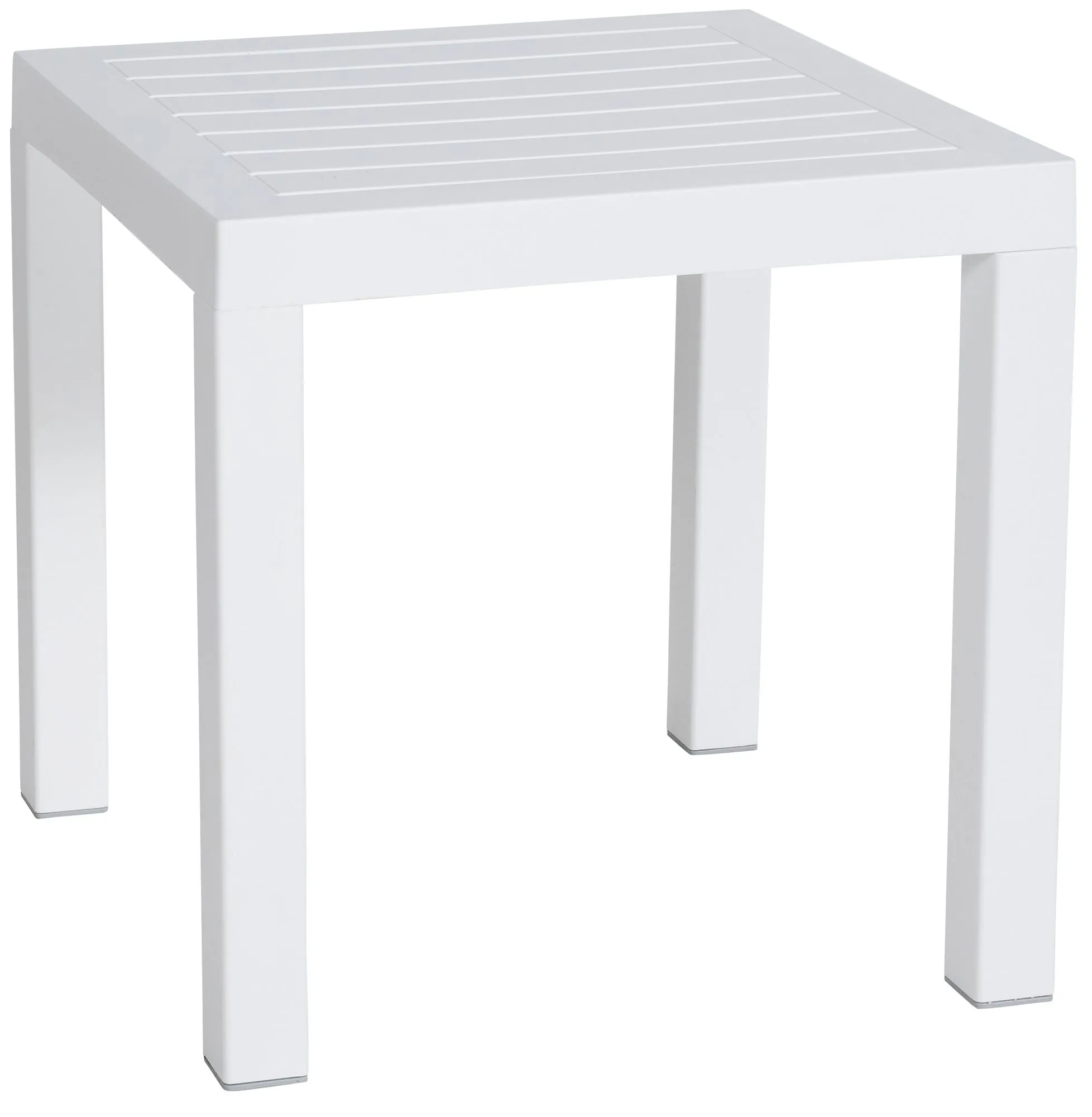 Beistelltisch Ocean 45x45x45 cm weiß