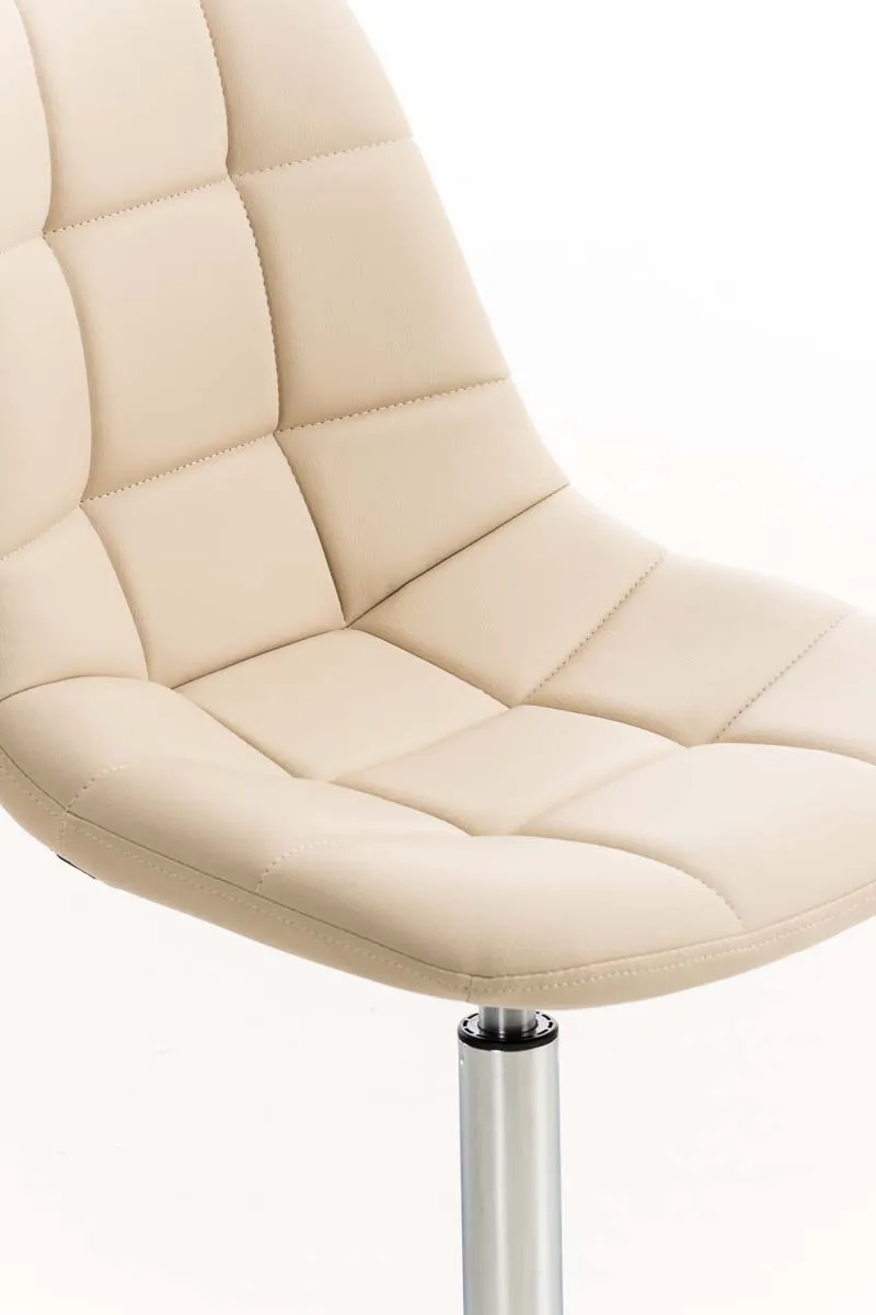 Drehstuhl Emil 84x48x52 cm creme