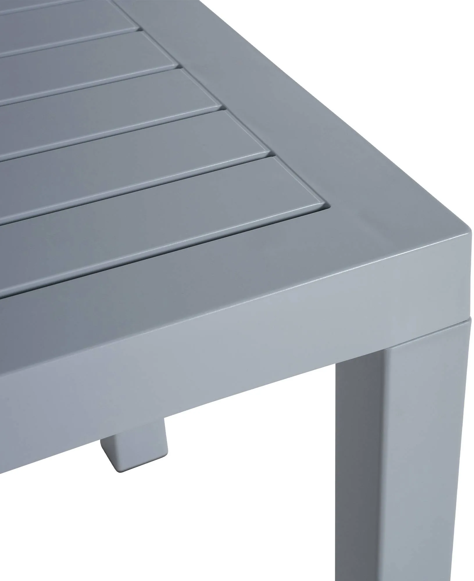 Beistelltisch Ocean 45x45x45 cm grau