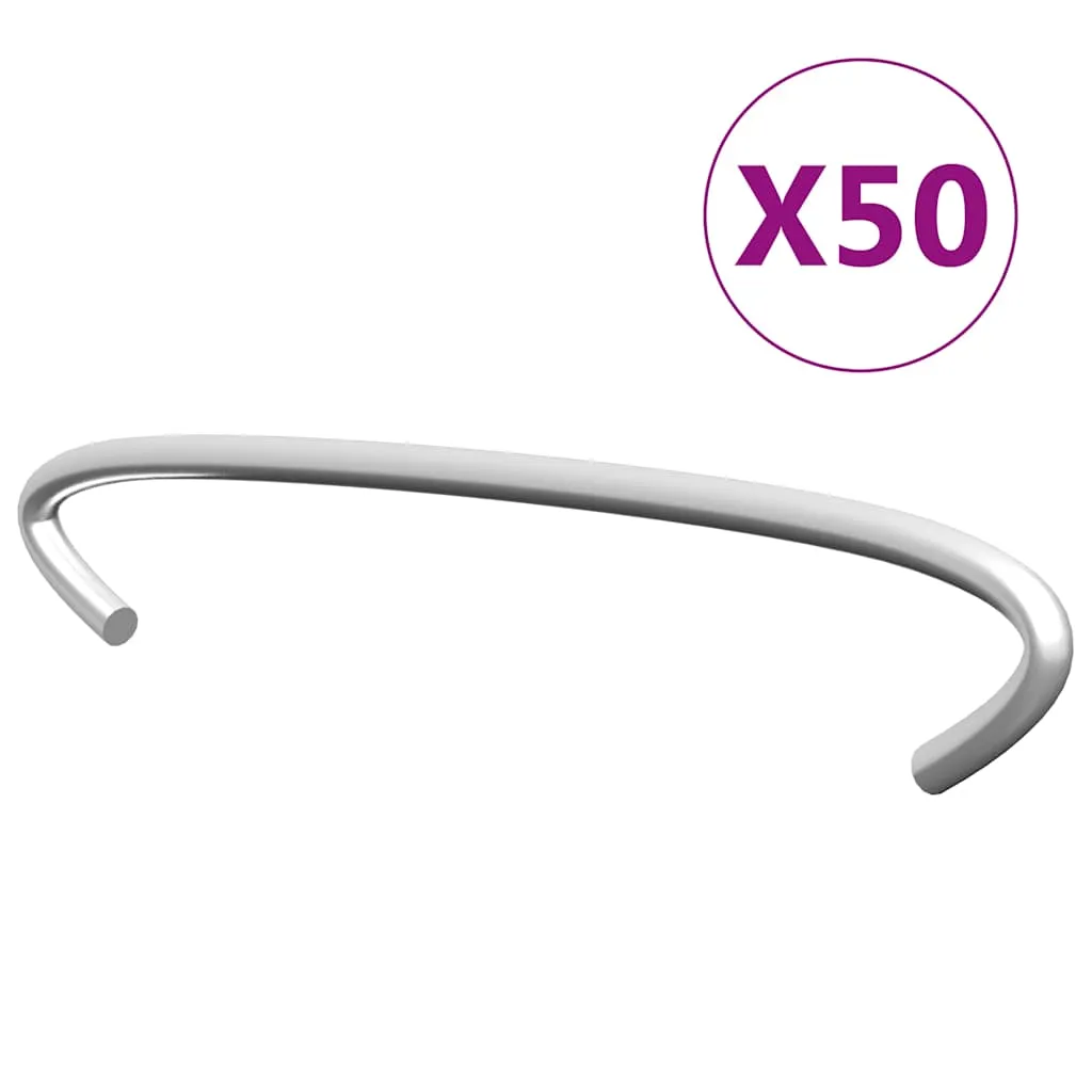 Gabionenhaken 10 cm Silber - Distanzhalter aus verzinktem Stahl
