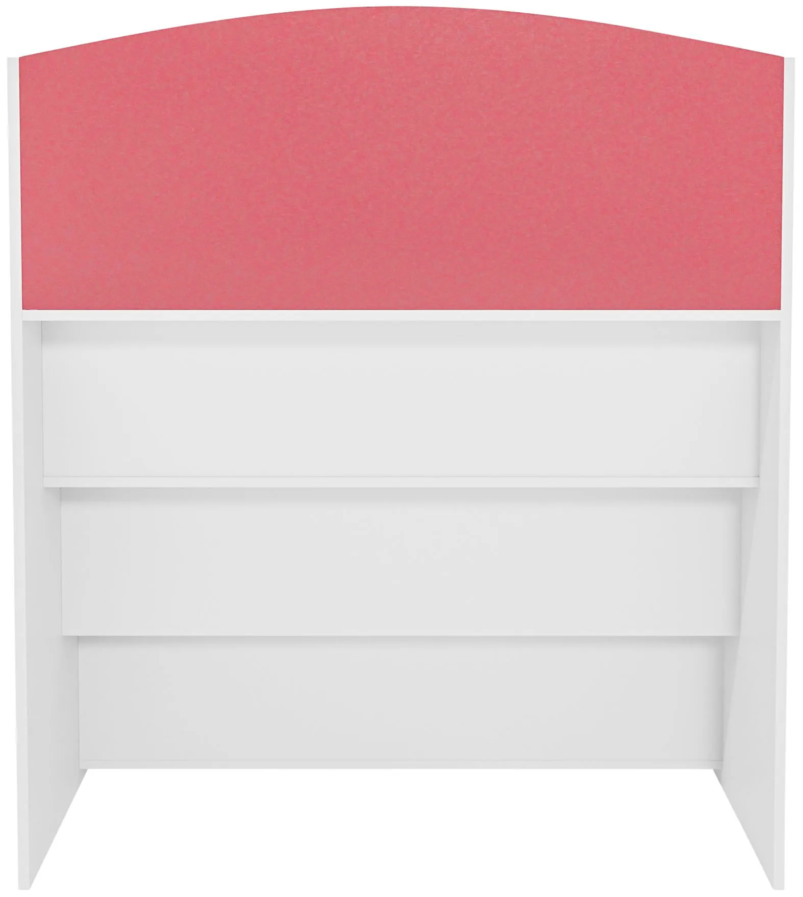 Bücherregal Melfa 88x80x30 cm weiß