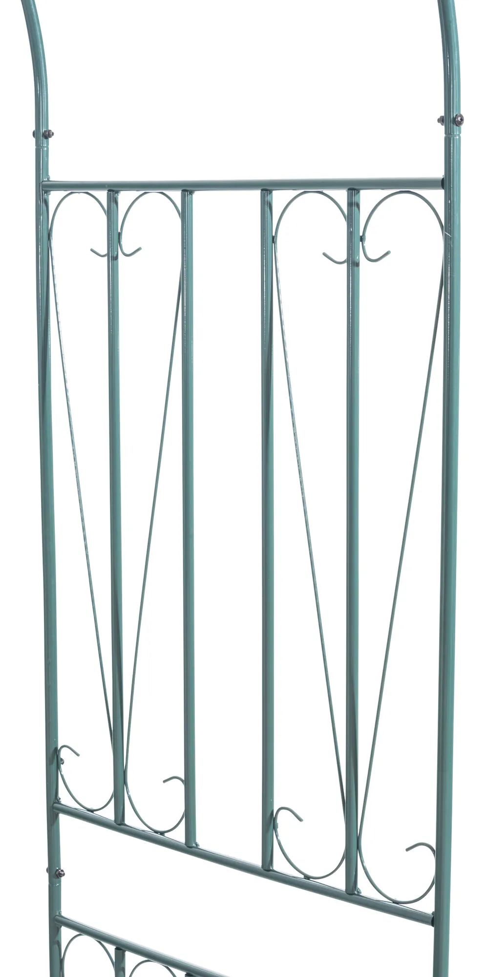 Rosenbogen 266x141x60 cm grün