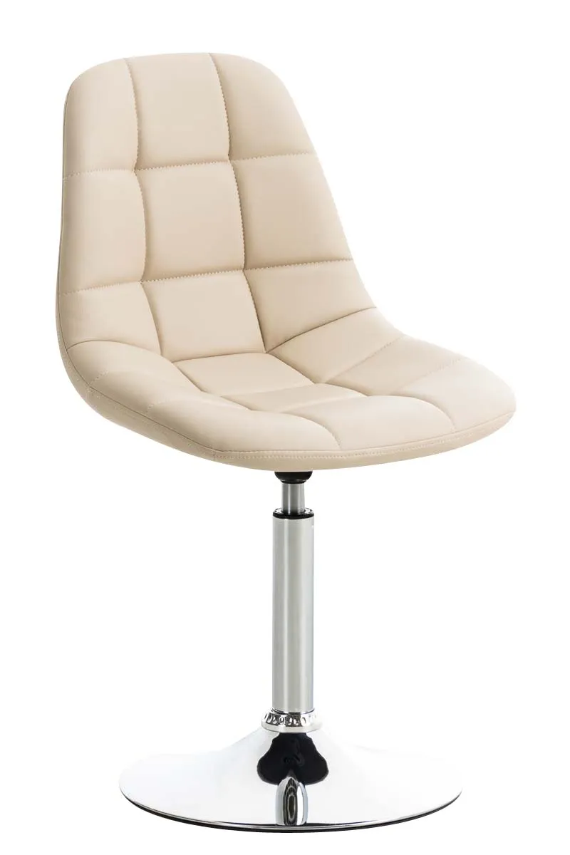Drehstuhl Emil 84x48x52 cm creme