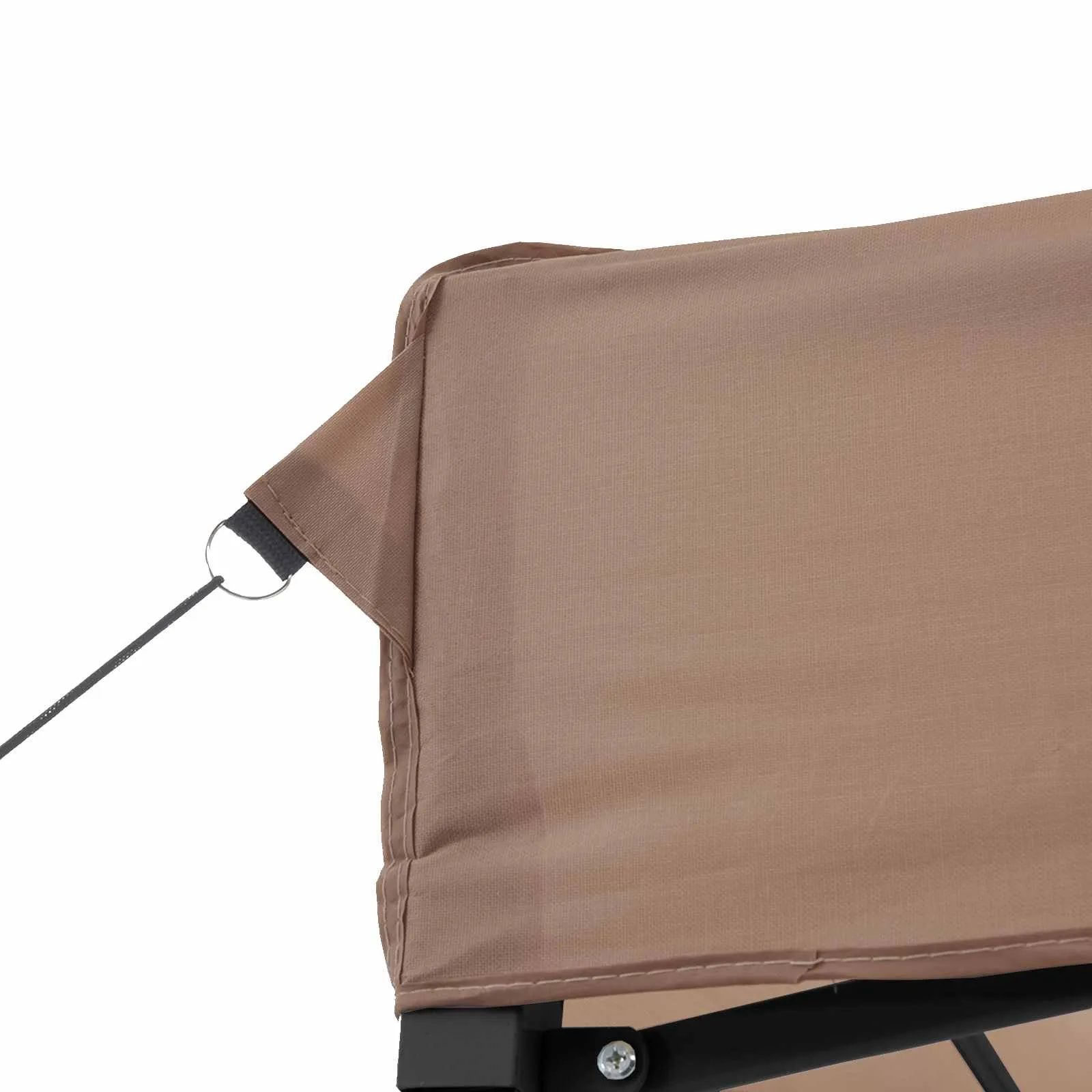 Modernes faltbares Partyzelt 200x200x306 cm in Braun