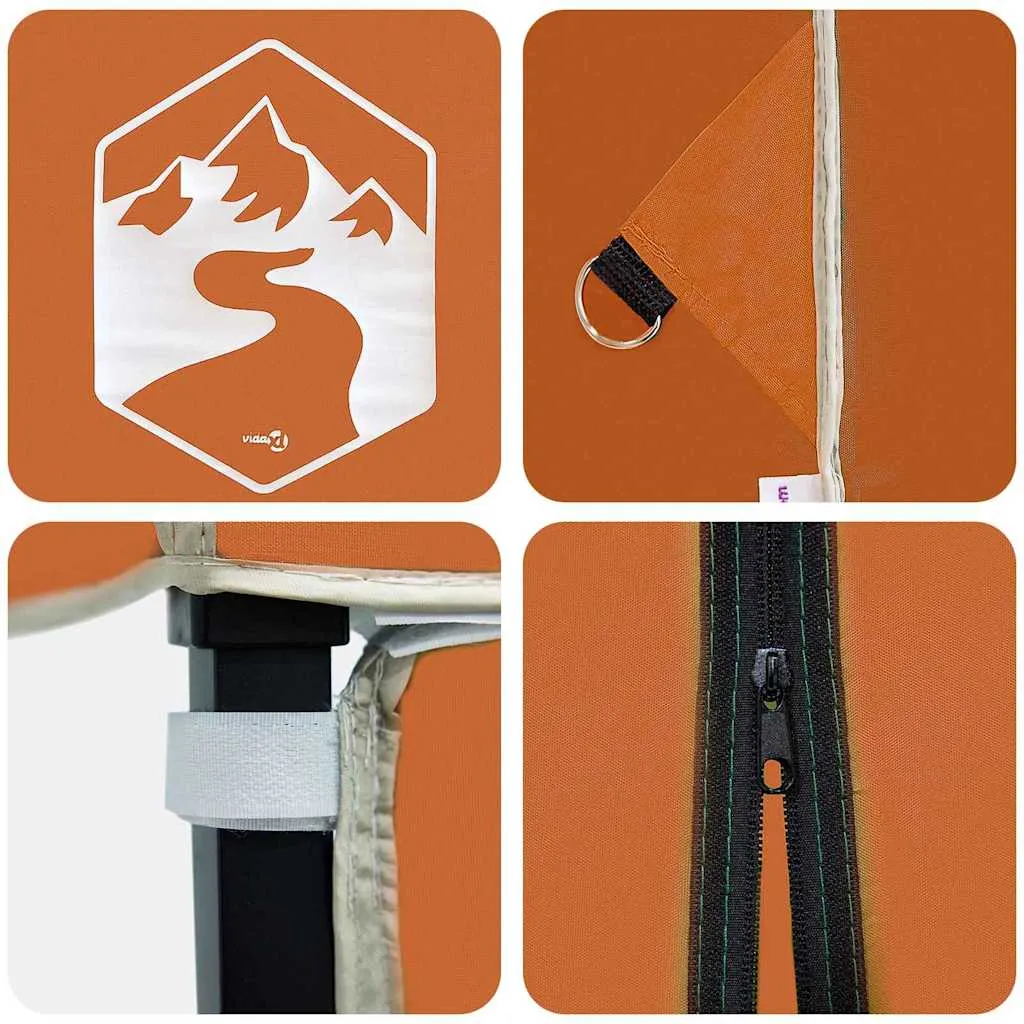Pop-up Pavillon Zelt 243x243x251 cm Orange